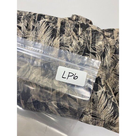 Tori Richard Hawaiian Button Down Shirt Men sz Large Floral Brown beach vacation - Picture 6 of 15